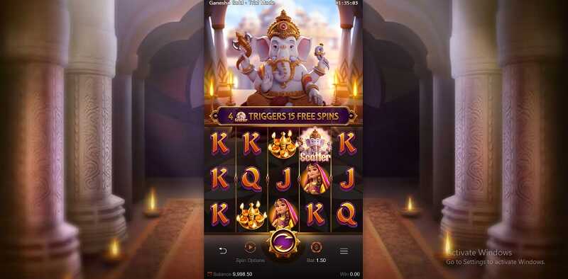 รีวิวเกมสล็อตออนไลน์ Ganesha Gold pg slot เกมสล็อต พระพิฆเนศเทพเจ้าแห่งความสำเร็จ