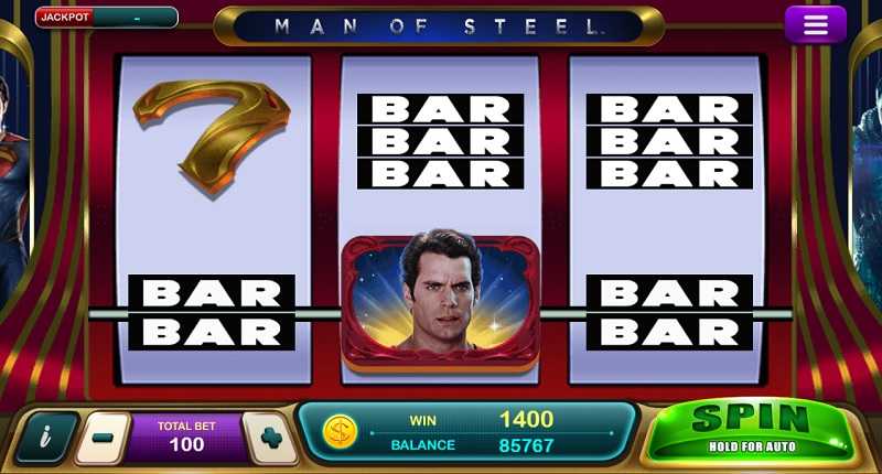 Epicwin Man of steel ใน slot team